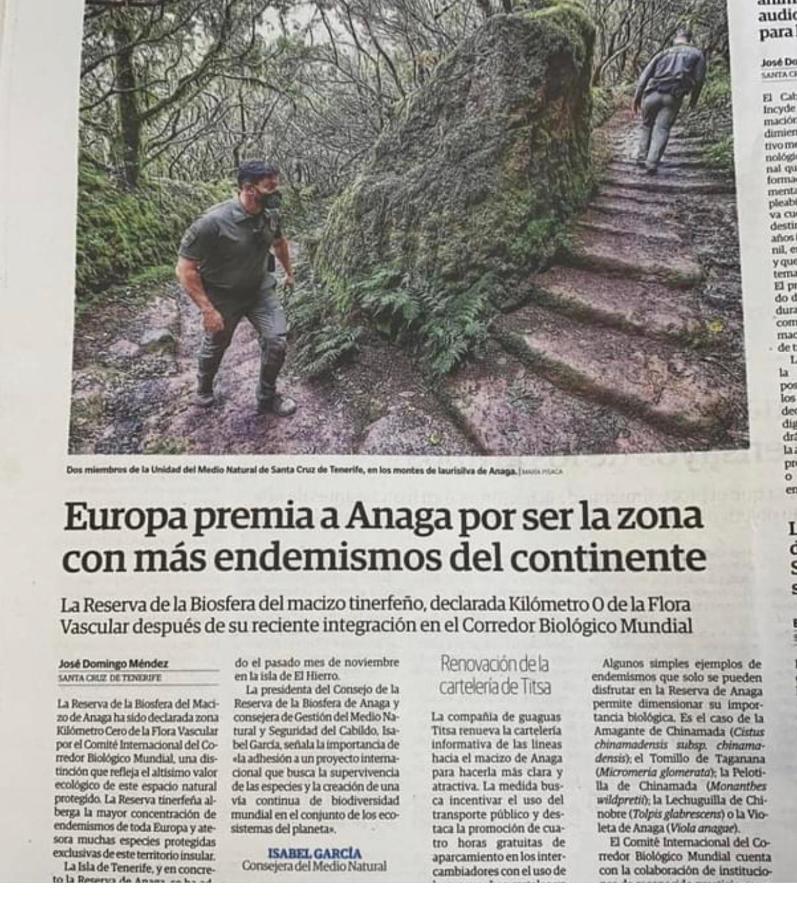 La Casita De Omar En El Corazon De Anaga Y La Laguna Las Mercedes 외부 사진